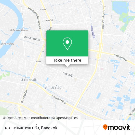 ตลาดนัดแอทแบริ่ง map