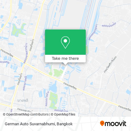 German Auto Suvarnabhumi map