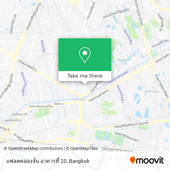 แฟลตคลองจั่น อาคารที่ 20 map