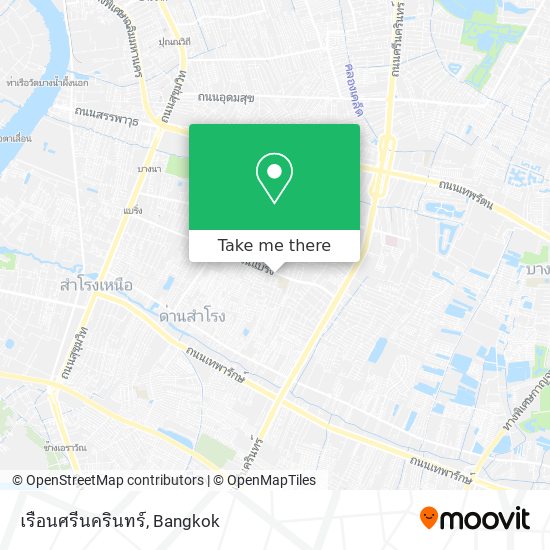 เรือนศรีนครินทร์ map