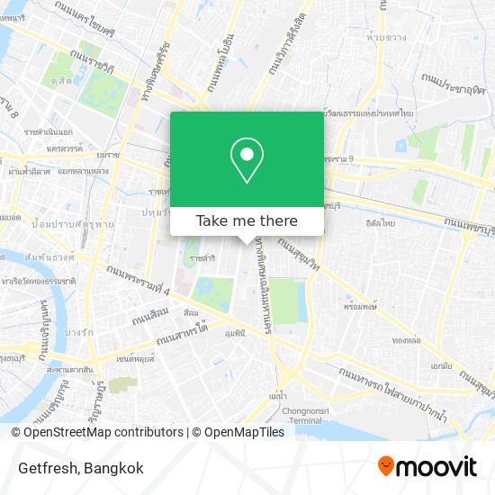 Getfresh map