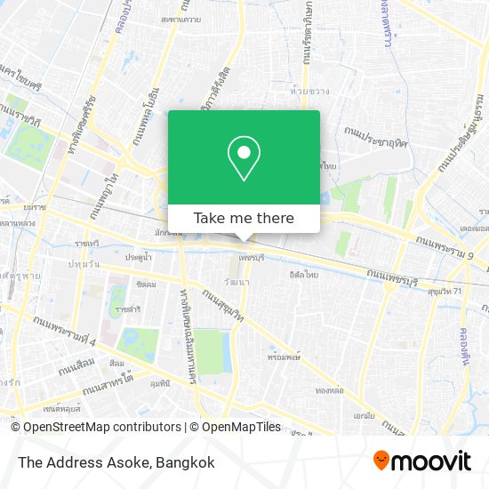 The Address Asoke map