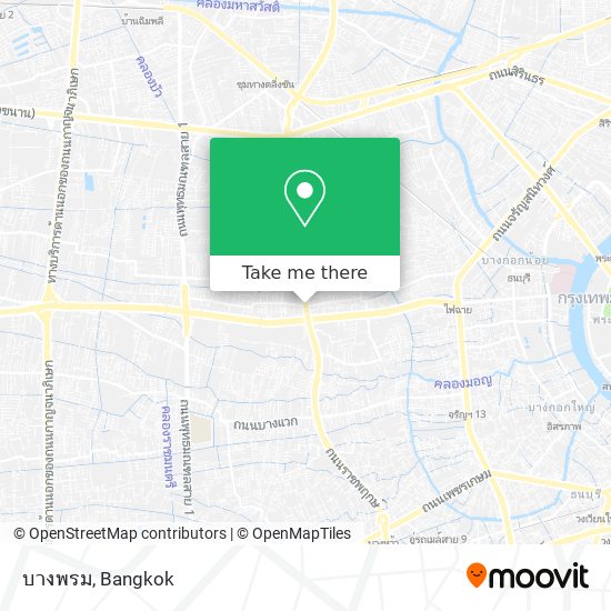 บางพรม map