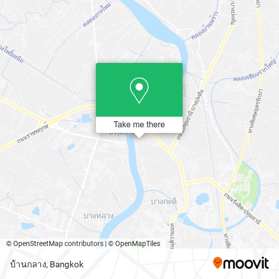 บ้านกลาง map