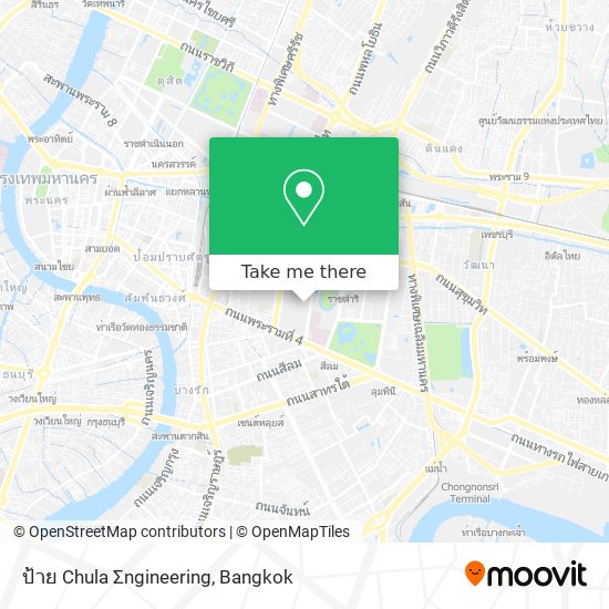 ป้าย Chula Σngineering map