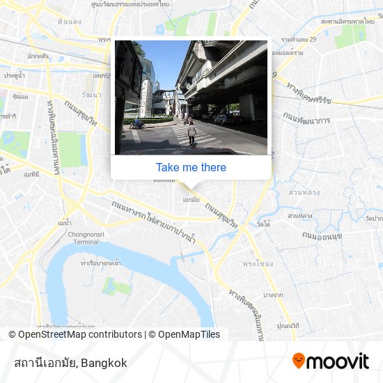 สถานีเอกมัย map