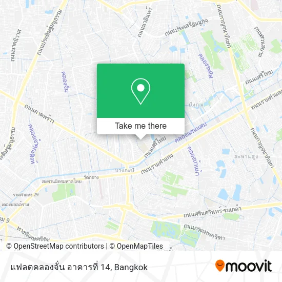 แฟลตคลองจั่น อาคารที่ 14 map