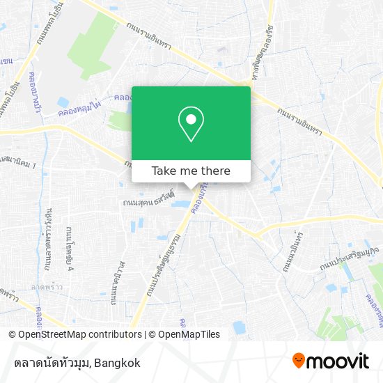 ตลาดนัดหัวมุม map