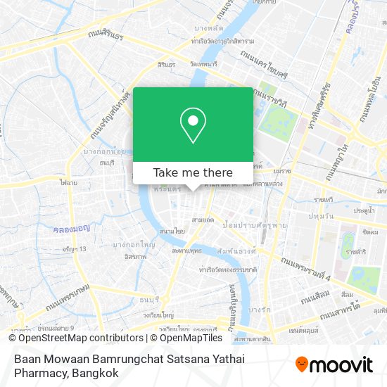Baan Mowaan Bamrungchat Satsana Yathai Pharmacy map