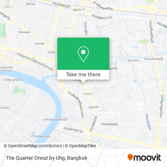 The Quarter Onnut by Uhg map