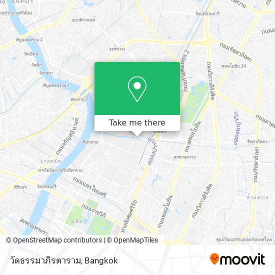 วัดธรรมาภิรตาราม map