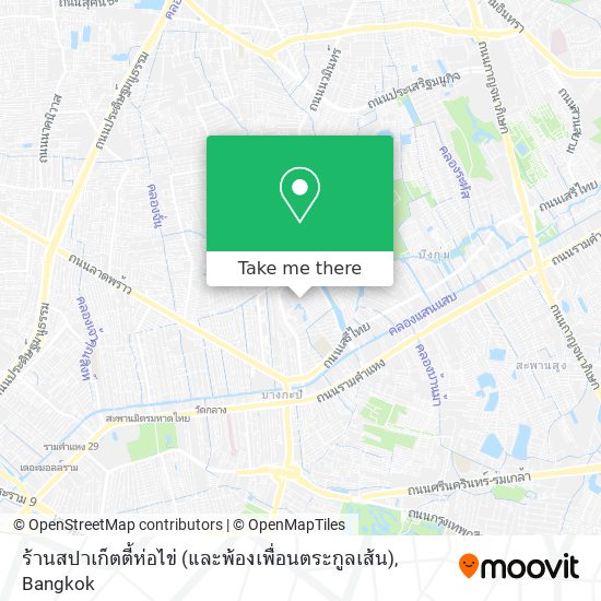 ร้านสปาเก็ตตี้ห่อไข่ (และพ้องเพื่อนตระกูลเส้น) map