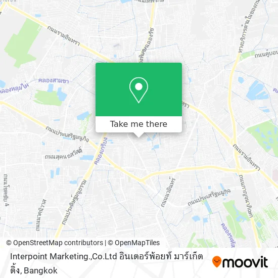 Interpoint Marketing.,Co.Ltd อินเตอร์พ้อยท์ มาร์เก็ตติ้ง map