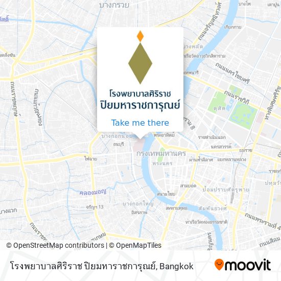 โรงพยาบาลศิริราช ปิยมหาราชการุณย์ map