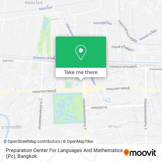 Preparation Center For Languages And Mathematics (Pc) map