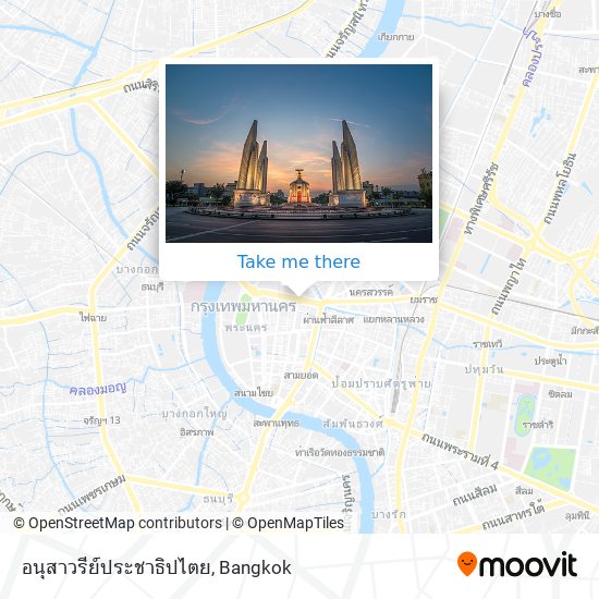 อนุสาวรีย์ประชาธิปไตย map