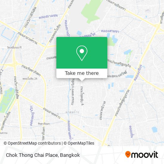Chok Thong Chai Place map
