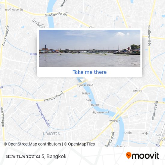 สะพานพระราม 5 map