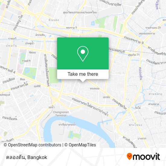 คลองตัน map