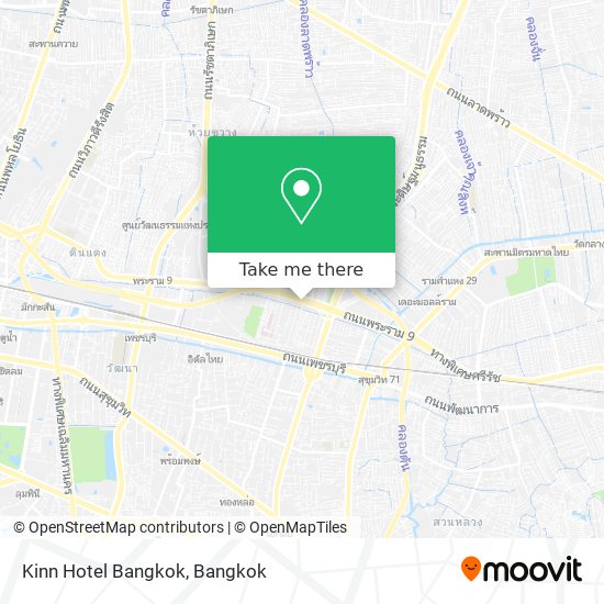 Kinn Hotel Bangkok map