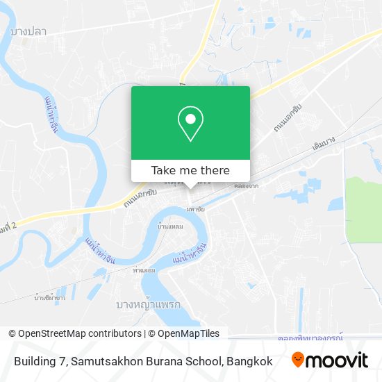 Building 7, Samutsakhon Burana School map