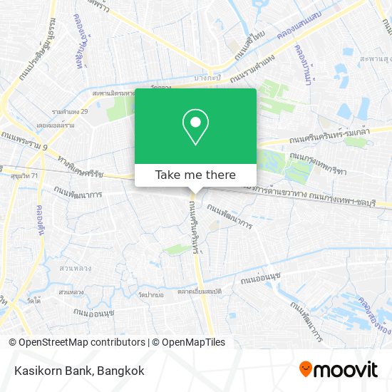 Kasikorn Bank map