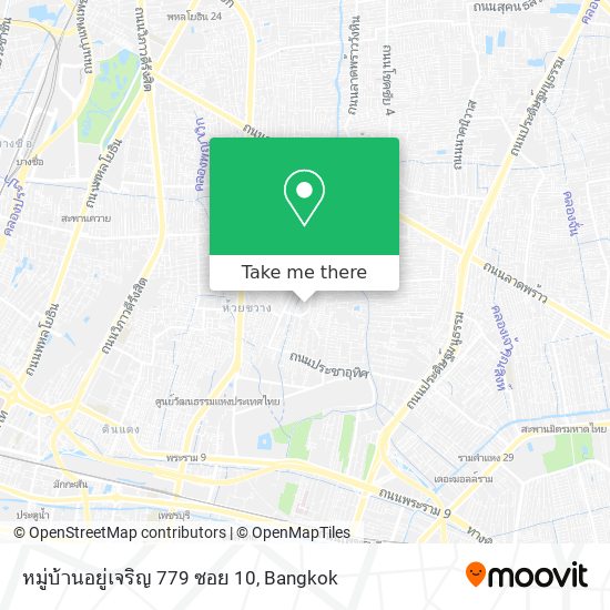 หมู่บ้านอยู่เจริญ 779 ซอย 10 map