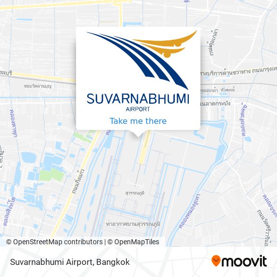 Suvarnabhumi Airport map