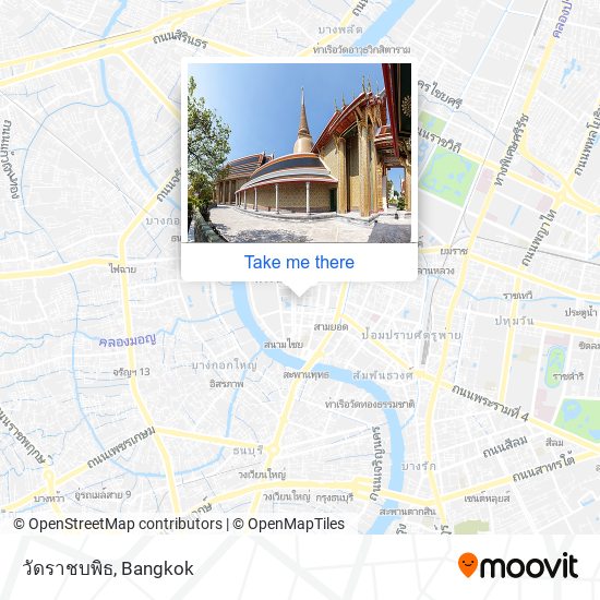 วัดราชบพิธ map