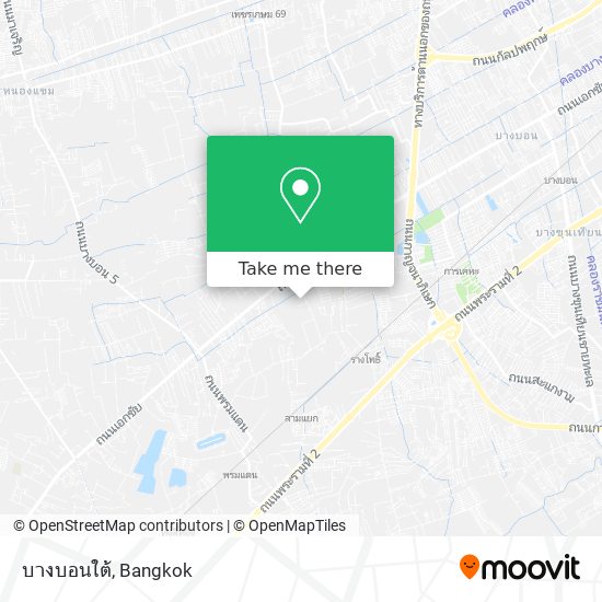 บางบอนใต้ map