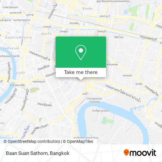 Baan Suan Sathorn map