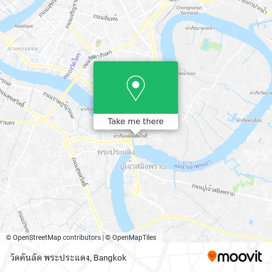 วัดคันลัด พระประแดง map