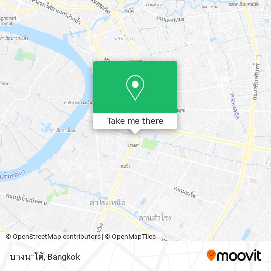 บางนาใต้ map