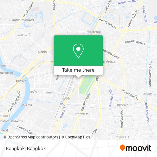 Bangkok map