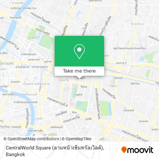 CentralWorld Square (ลานหน้าเซ็นทรัลเวิลด์) map