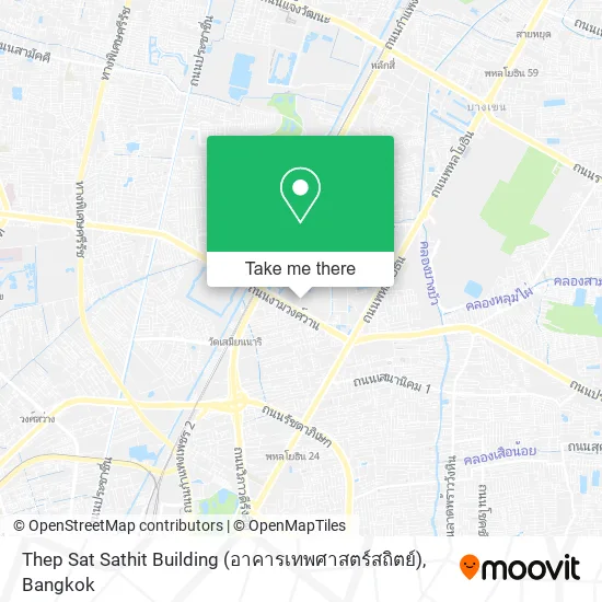Thep Sat Sathit Building (อาคารเทพศาสตร์สถิตย์) map