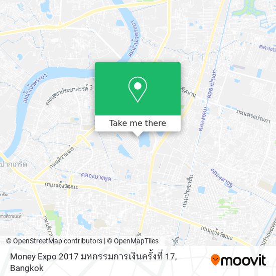 Money Expo 2017 มหกรรมการเงินครั้งที่ 17 map