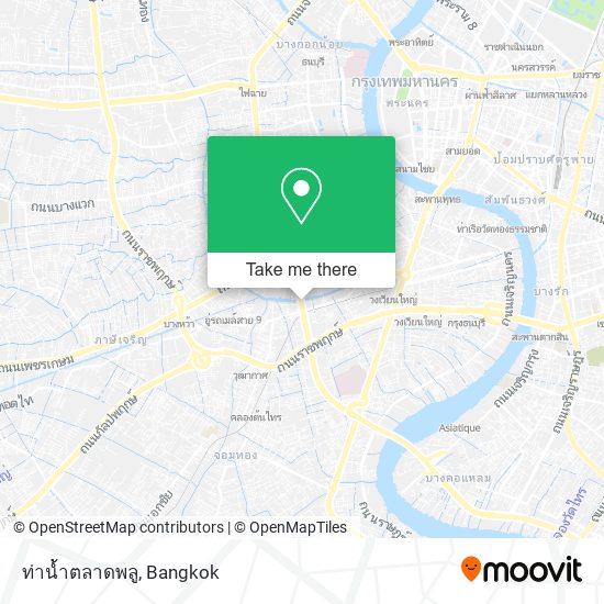 ท่าน้ำตลาดพลู map