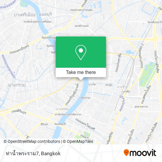 ท่าน้ำพระราม7 map