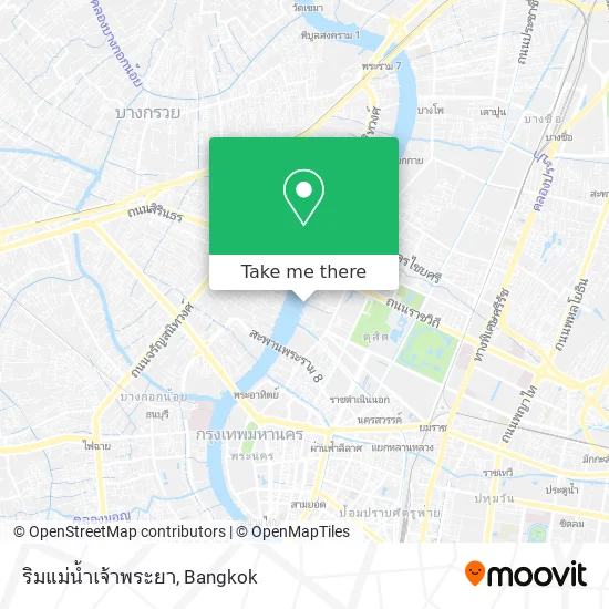 ริมแม่น้ำเจ้าพระยา map