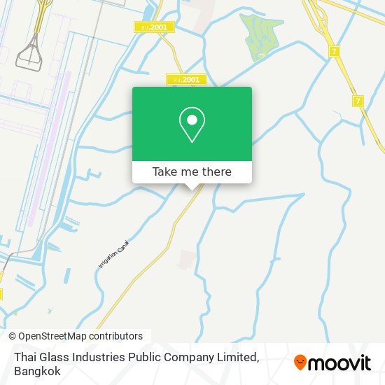 Thai Glass Industries Public Company Limited map