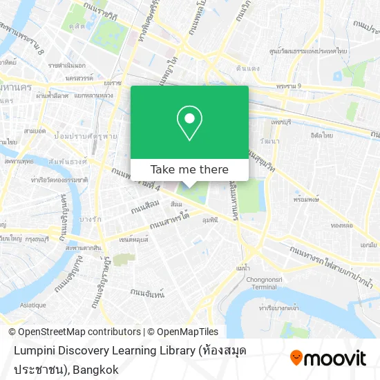 Lumpini Discovery Learning Library (ห้องสมุดประชาชน) map