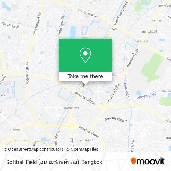 Softball Field (สนามซอฟต์บอล) map