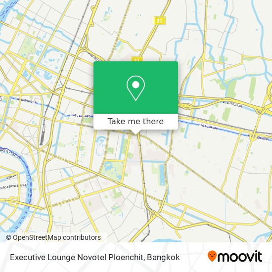 Executive Lounge Novotel Ploenchit map