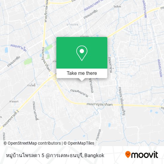 หมู่บ้านไพรลดา 5 @การเคหะธนบุรี map