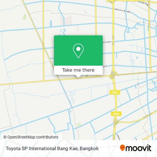 Toyota SP International Bang Kae map