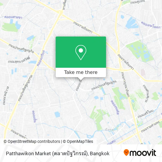 Patthawikon Market (ตลาดปัฐวิกรณ์) map