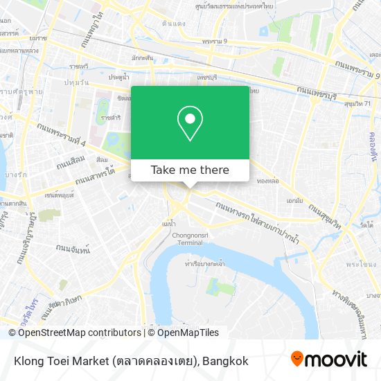 Klong Toei Market (ตลาดคลองเตย) map