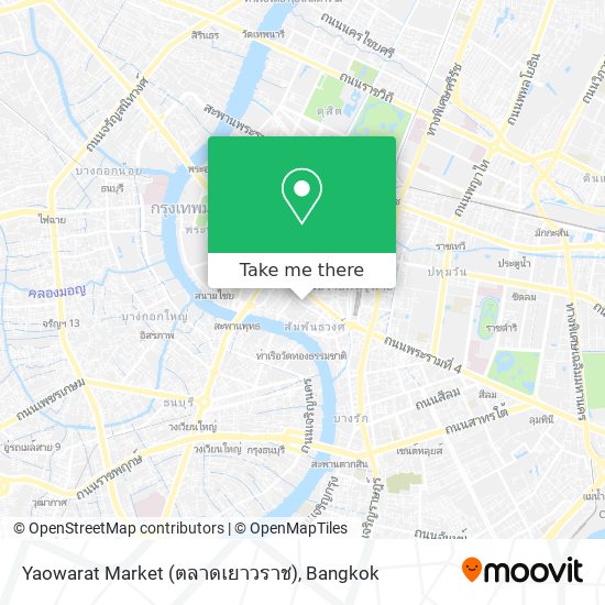 Yaowarat Market (ตลาดเยาวราช) map