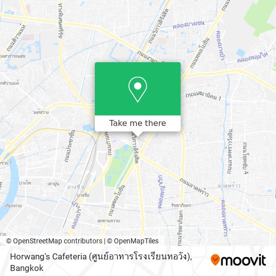 Horwang's Cafeteria (ศูนย์อาหารโรงเรียนหอวัง) map